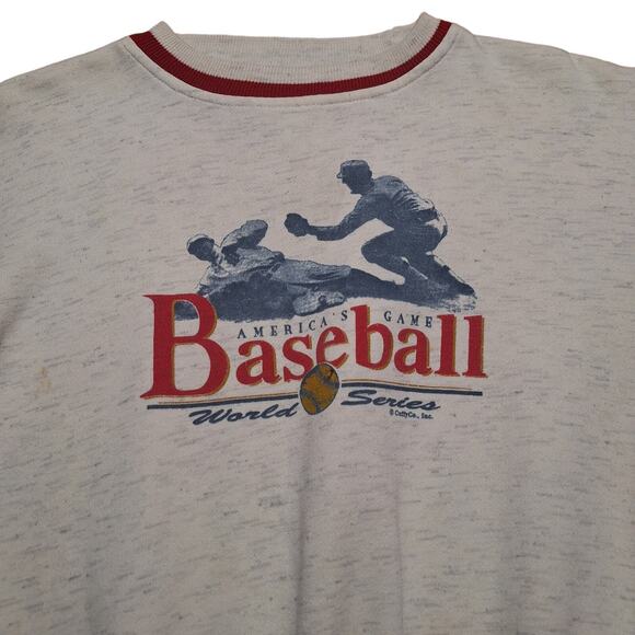 Cuffy's of Cape Cod baseball World Series graphic sweatshirt - Picture 3 of 11